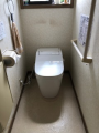 トイレ取替工事　静岡県浜松市西区　XCH1401WS