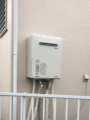 ガス給湯器取替工事　東京都小平市