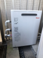 ガス給湯器取替工事 東京都世田谷区 RUX-A1613G-set-13A