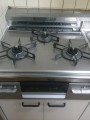 ビルトインガスコンロ レンジフード取替工事　東京都足立区　RS31W27U12DGVW-13A