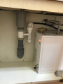小型電気温水器取替工事　大阪府大阪市中央区　EHPN-F12N1
