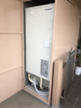 ビルトイン食洗機 電気温水器取替工事 大阪府豊中市 UWH-46X2A2U-2