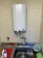 小型電気温水器取替工事　千葉県柏市　EWM-14N