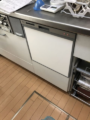 ビルトイン食洗機取替工事 神奈川県川崎市多摩区 RSW-404A-SV