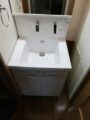 洗面化粧台取替工事　神奈川県川崎市中原区　LDSWB060BAGEN1-A