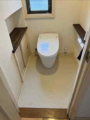 トイレ取替工事　兵庫県伊丹市　YBC-S40S-DV-S815-R3E-BW1