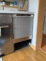 ビルトイン食洗機取替工事　静岡県裾野市　NP-45MS9S