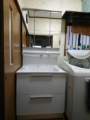 洗面化粧台取替工事　千葉県銚子市　LDSFB075BCGDN1-set1-A