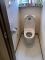 トイレ取替工事　大阪府大阪市東住吉区　CW-EA21-N-BN8