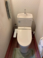 石油給湯器 トイレ取替工事　静岡県浜松市東区　EHIF-4567SG-set