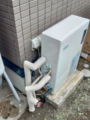 石油給湯器 蛇口取替工事　山梨県甲府市　UKB-EF472F-MP