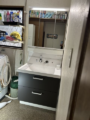 洗面化粧台取替工事　埼玉県さいたま市見沼区　AR3FH-755SY-VR1H